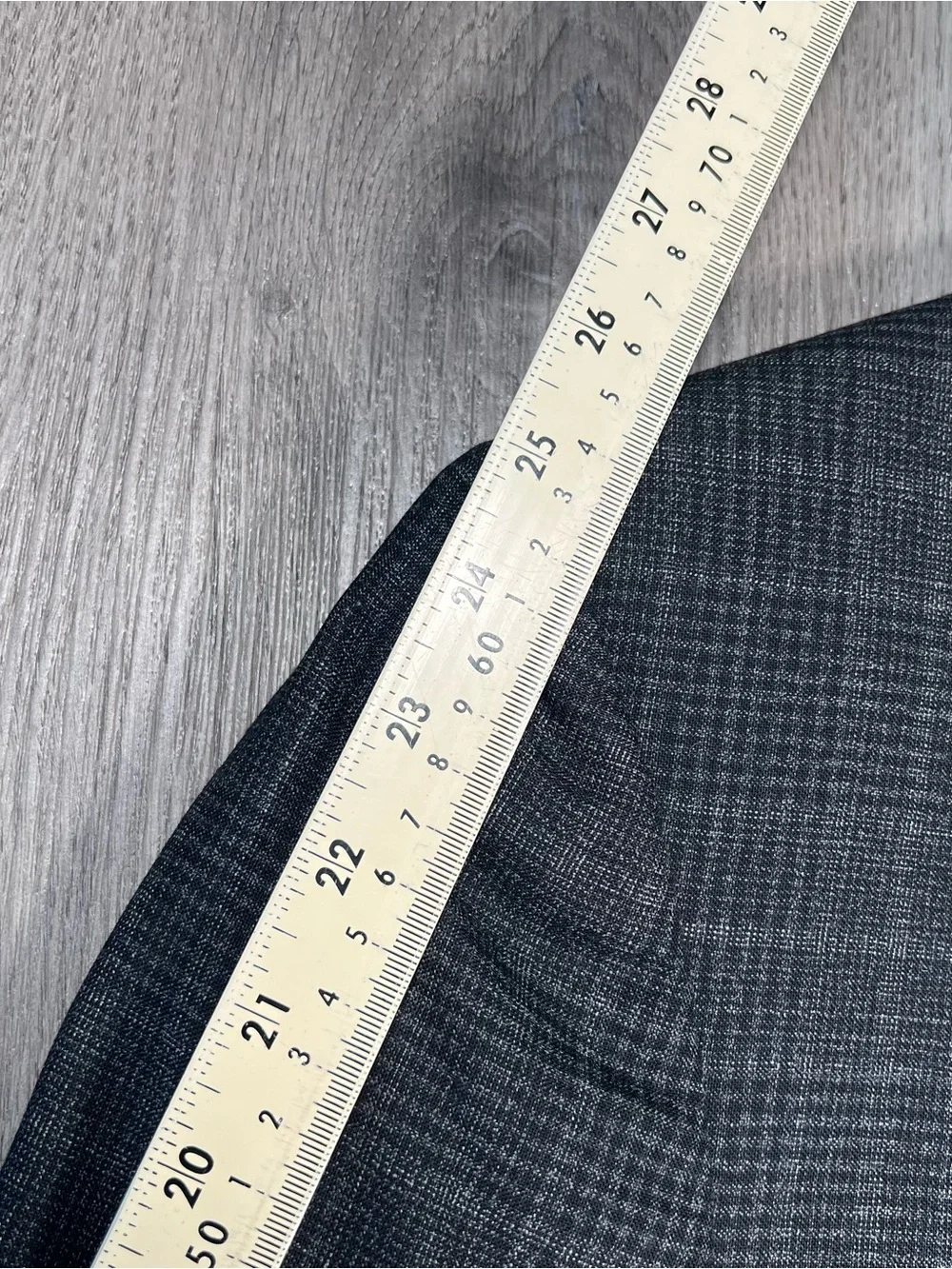 Tom Ford Grey Plaid Wool Blazer 40R Mens Suit Jacket Windsor Peak Lapel Italy